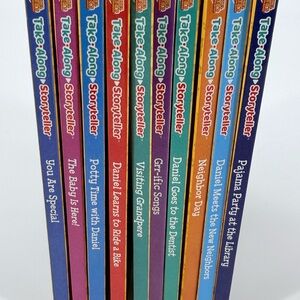 Daniel Tiger’s Neighborhood Book Lot (10) Take-Along Storyteller PBS Kids